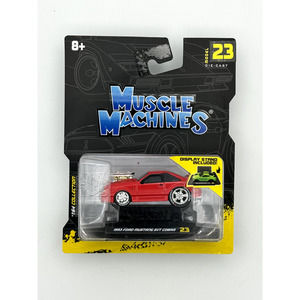 Muscle Machines 1993 Ford Mustang SVT Cobra #23 Red
